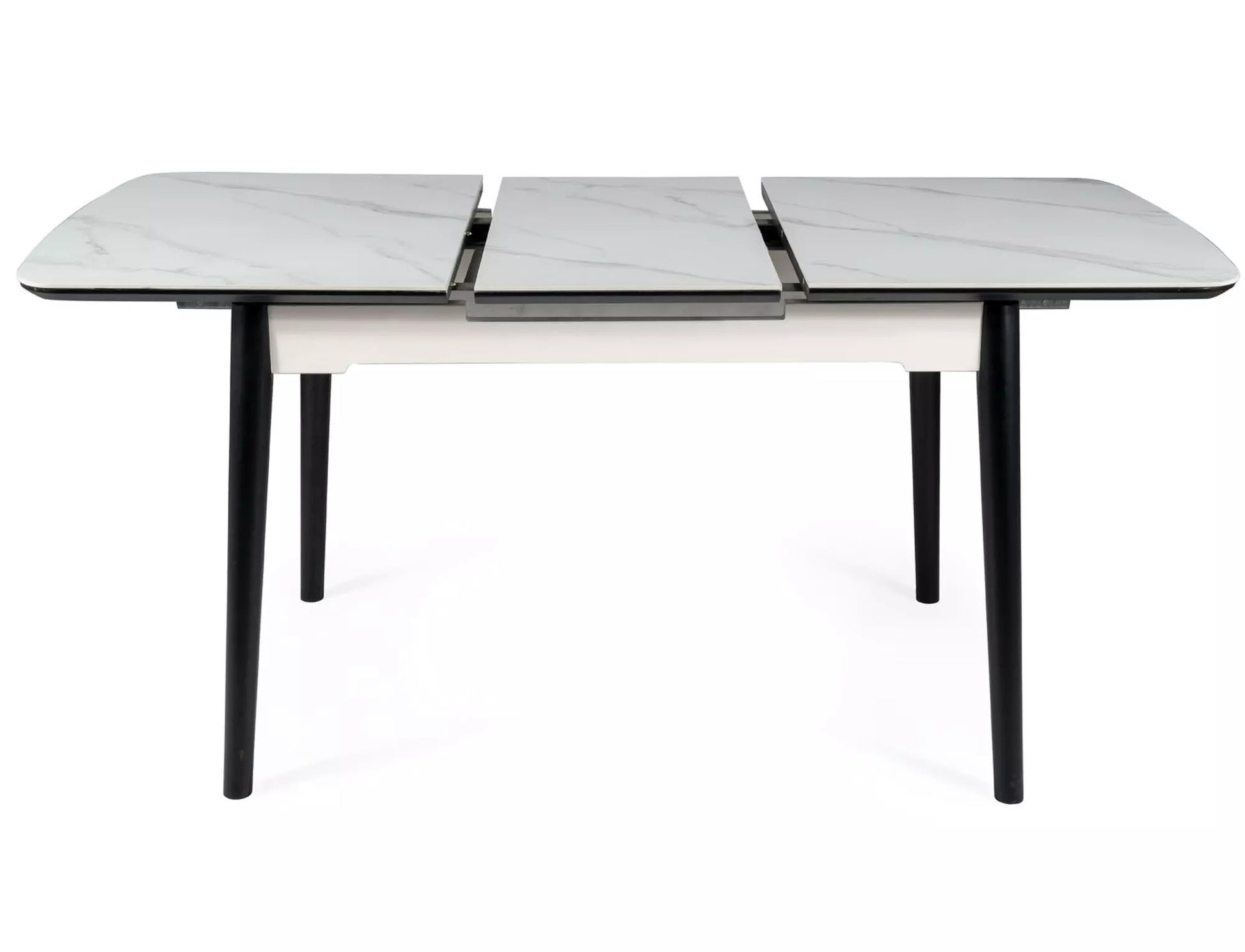 Kitchen Table West Cologne | size: Length: 80cm, Width: 160cm, Height: 76cm | color: White | image: 3 | variant: 1007953