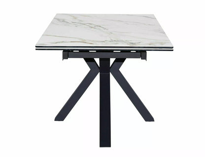 Kitchen Table West Dakar | size: Length: 90cm, Width: 240cm, Height: 76cm | color: White | image: 2 | variant: 1007959