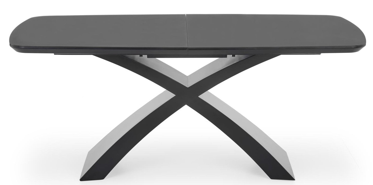 Kitchen Table West Dartford | size: Length: 89cm, Width: 220cm, Height: 75cm | color: Black/Grey | image: 2 | variant: 1007270