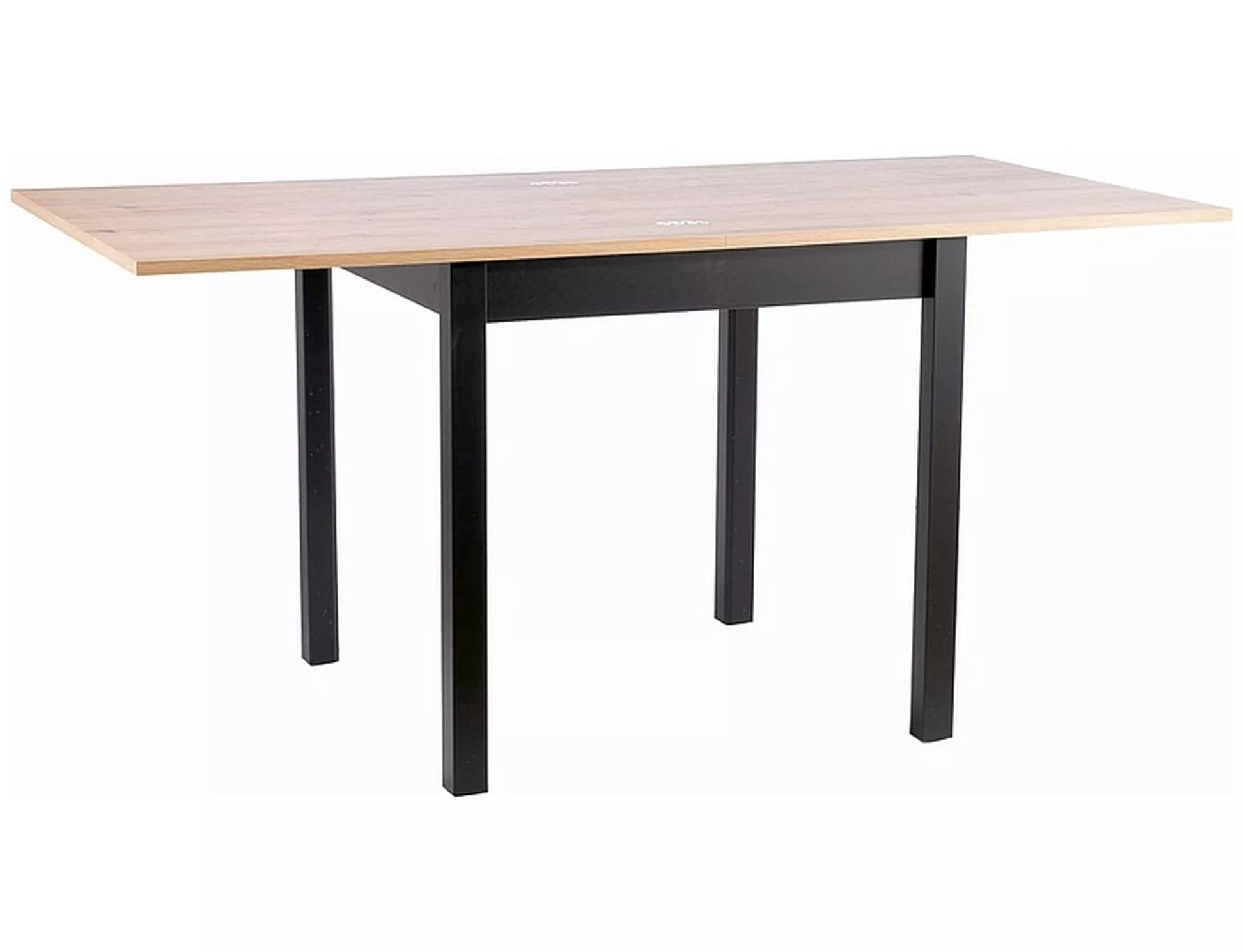 Kitchen Table West Detroit | size: Length: 80cm, Width: 160cm, Height: 78cm, Diameter: 80cm | color: Oak | image: 1 | variant: 1007966