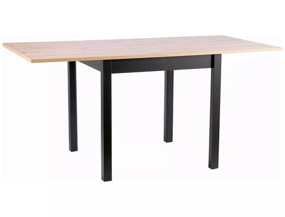 Kitchen Table West Detroit | size: Length: 80cm, Width: 160cm, Height: 78cm, Diameter: 80cm | color: Oak | image: 1 | variant: 1007966