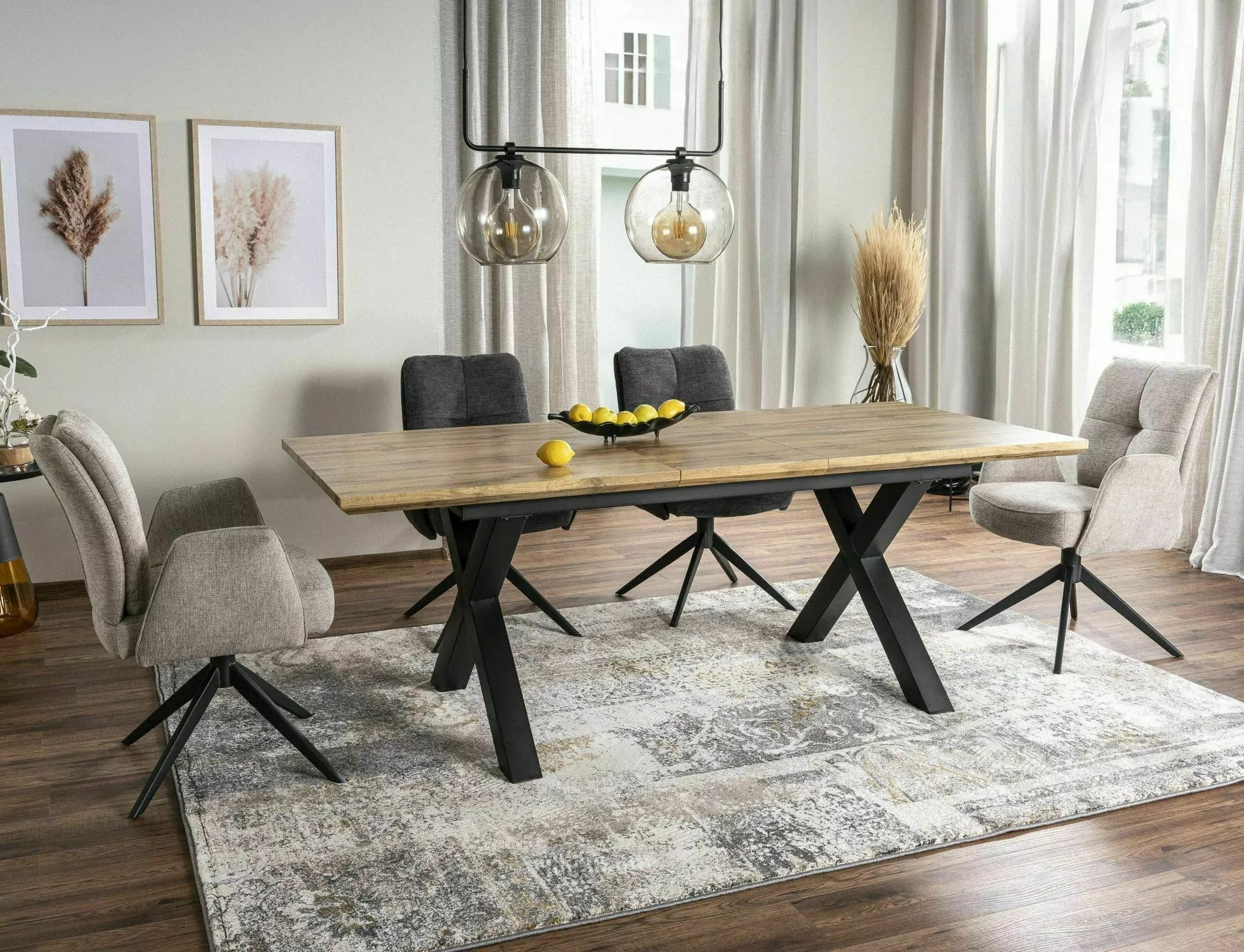 Kitchen Table West Ho Chi Minh | size: Length: 90cm, Width: 240cm, Height: 76cm | color: Oak | image: 5 | variant: 1007993