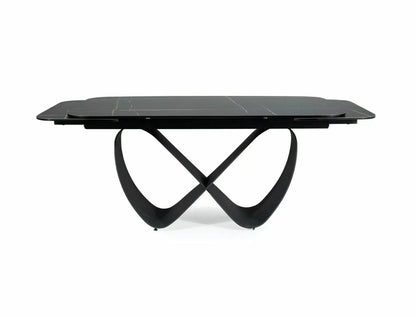 Kitchen Table Wigan | size: Length: 95cm, Width: 240cm, Height: 76cm | color: Black | image: 1 | variant: 1004376