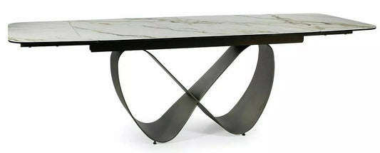 Kitchen Table Wigan | size: Length: 95cm, Width: 240cm, Height: 76cm | color: White | image: 0 | variant: 1004374