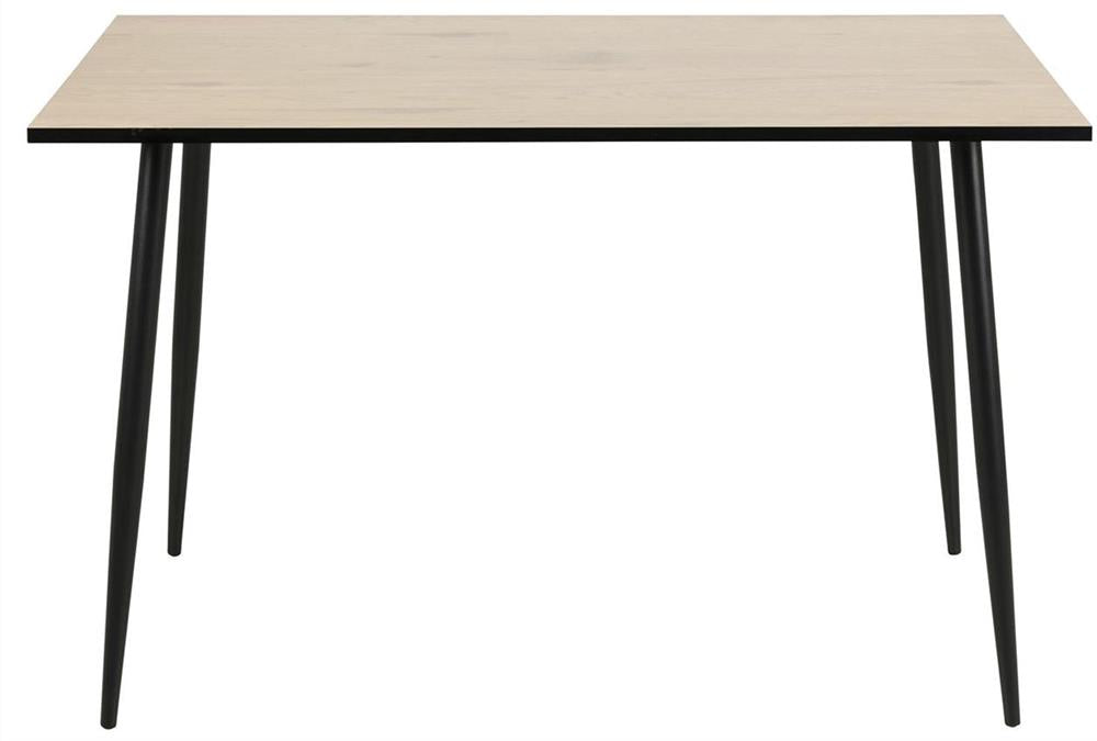 Kitchen Table Wilma | size: Length: 120cm, Width: 80cm, Height: 75cm | color: Oak | image: 2 | variant: 1016768
