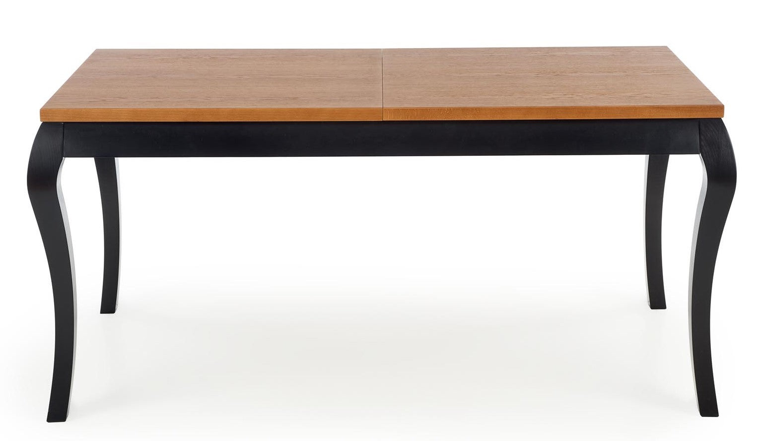 Kitchen Table Windsor | size: Length: 90cm, Width: 240cm, Height: 76cm | color: Black/Oak | image: 2 | variant: 1006425