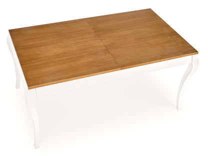 Kitchen Table Windsor | size: Length: 90cm, Width: 240cm, Height: 76cm | color: White/Oak | image: 4 | variant: 1006426