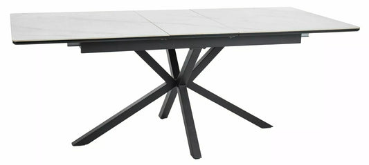 Kitchen Table Worthing | size: Length: 90cm, Width: 200cm, Height: 75cm | color: White | image: 0 | variant: 1004378