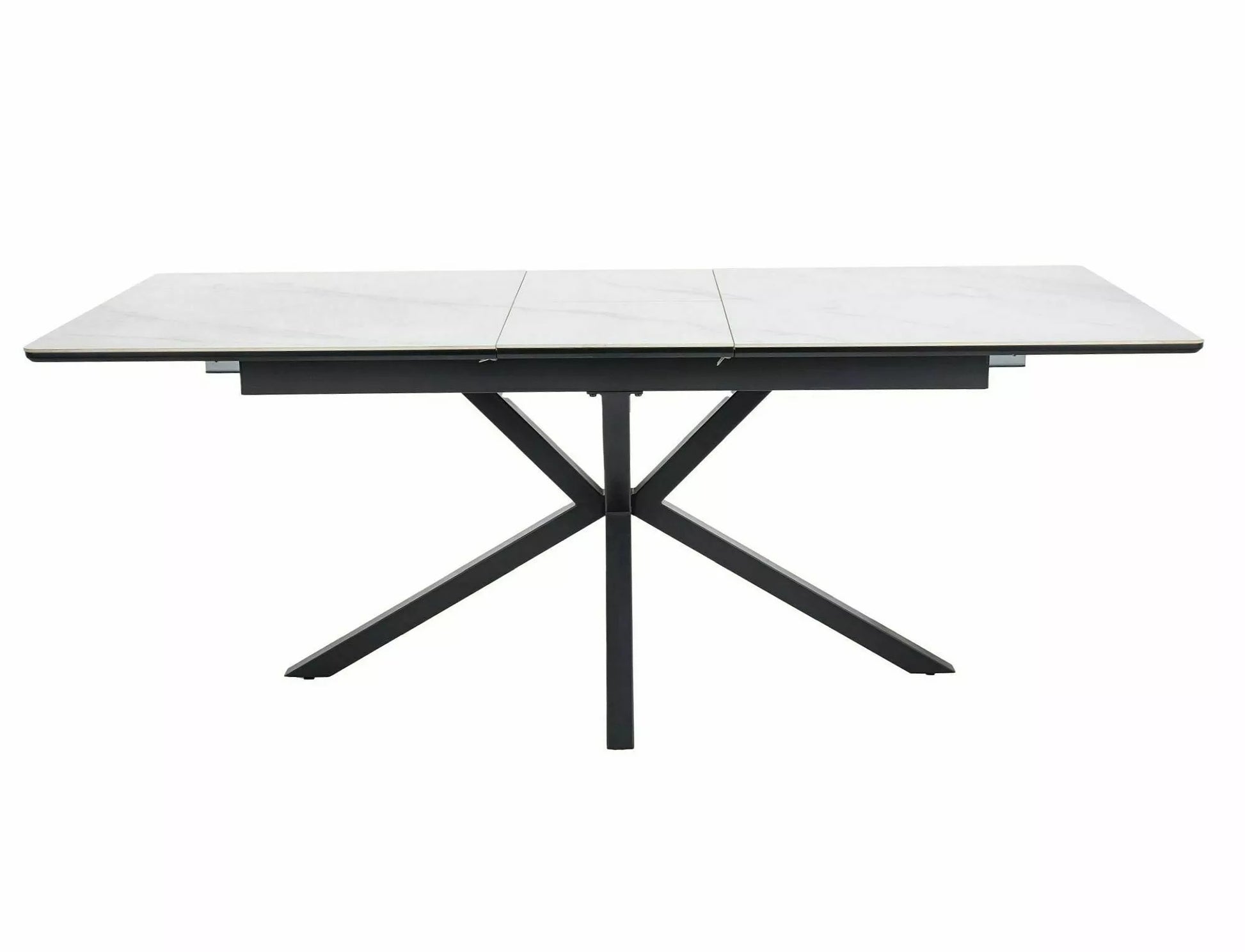 Kitchen Table Worthing | size: Length: 90cm, Width: 200cm, Height: 75cm | color: White | image: 2 | variant: 1004378