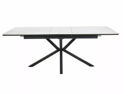 Kitchen Table Worthing | size: Length: 90cm, Width: 200cm, Height: 75cm | color: White | image: 2 | variant: 1004378