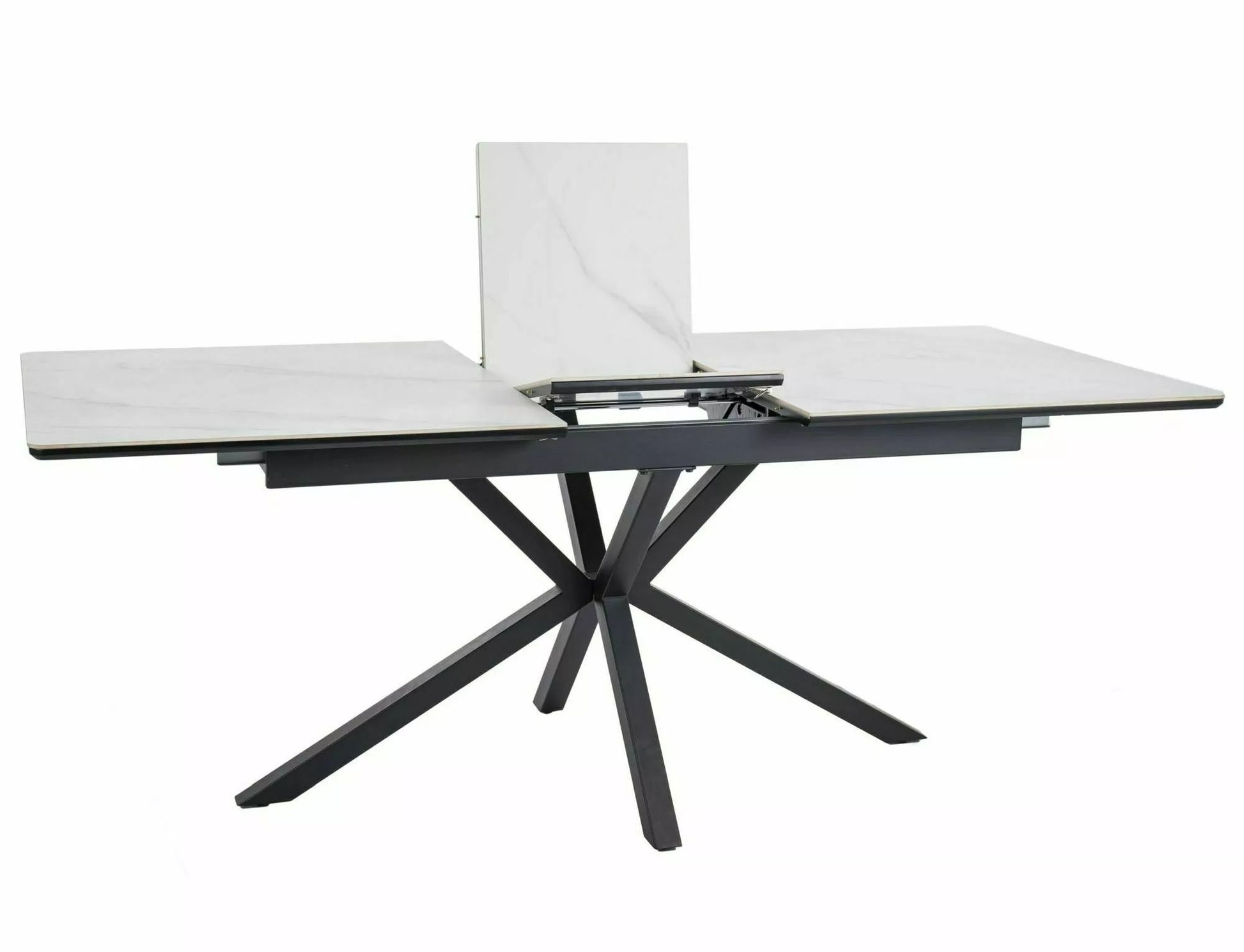Kitchen Table Worthing | size: Length: 90cm, Width: 200cm, Height: 75cm | color: White | image: 3 | variant: 1004378