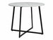 Kitchen Table Yeovil | size: Length: 90cm, Width: 90cm, Height: 76cm, Diameter: 90cm | color: White | image: 1 | variant: 1004382