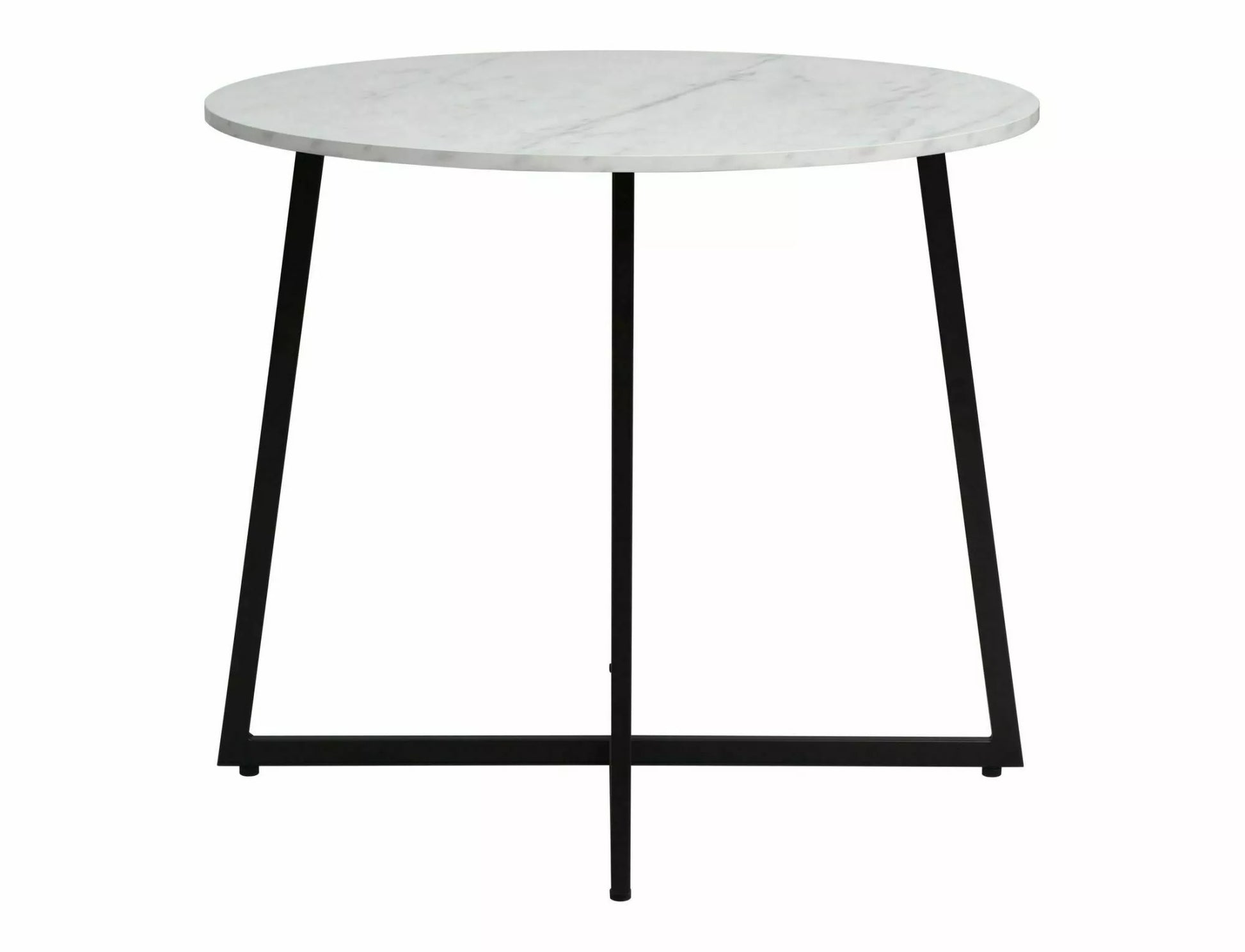 Kitchen Table Yeovil | size: Length: 90cm, Width: 90cm, Height: 76cm, Diameter: 90cm | color: White | image: 2 | variant: 1004382