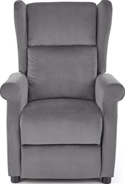 Lounge Chair Agustin 2 | size: Width: 75cm, Height: 107cm, Depth: 92cm | color: Gray | image: 2 | variant: 1004563