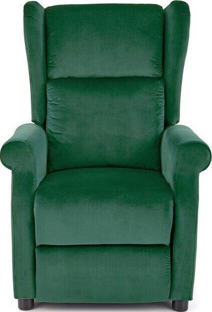 Lounge Chair Agustin 2 | size: Width: 75cm, Height: 107cm, Depth: 92cm | color: Green | image: 4 | variant: 1004560