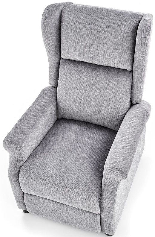 Lounge Chair Agustin M | size: Width: 75cm, Height: 107cm, Depth: 92cm | color: Gray | image: 2 | variant: 1012029