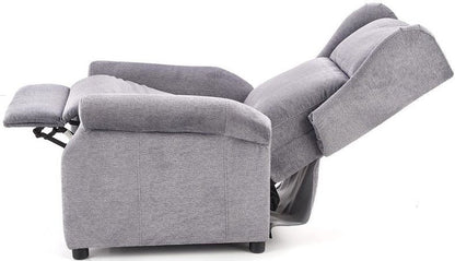 Lounge Chair Agustin M | size: Width: 75cm, Height: 107cm, Depth: 92cm | color: Gray | image: 5 | variant: 1012029