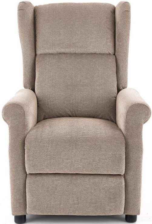 Lounge Chair Agustin | size: Width: 75cm, Height: 107cm, Depth: 92cm | color: Beige | image: 2 | variant: 1004566