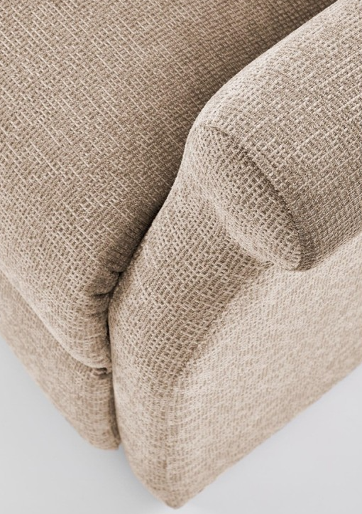 Lounge Chair Agustin | size: Width: 75cm, Height: 107cm, Depth: 92cm | color: Beige | image: 7 | variant: 1004566