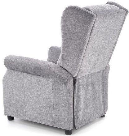 Lounge Chair Agustin | size: Width: 75cm, Height: 107cm, Depth: 92cm | color: Gray | image: 4 | variant: 1004567