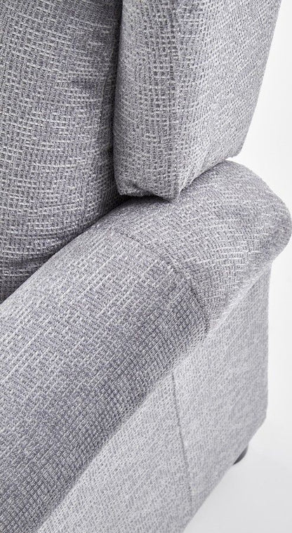 Lounge Chair Agustin | size: Width: 75cm, Height: 107cm, Depth: 92cm | color: Gray | image: 5 | variant: 1004567