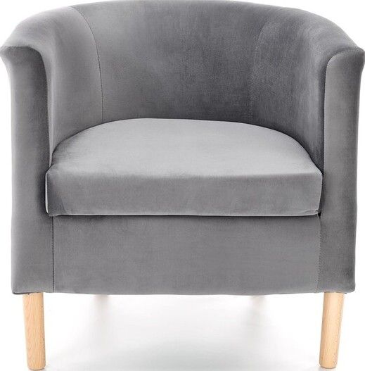 Lounge Chair Ajaccio | size: Width: 66cm, Height: 64cm, Depth: 58cm | color: Gray | image: 2 | variant: 1002724