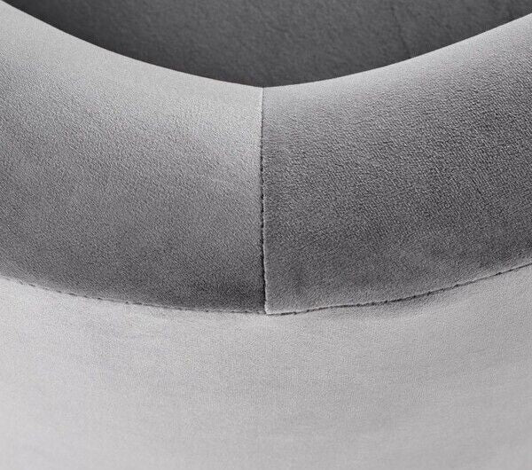 Lounge Chair Ajaccio | size: Width: 66cm, Height: 64cm, Depth: 58cm | color: Gray | image: 5 | variant: 1002724