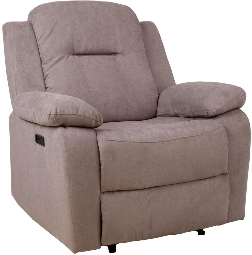 Lounge Chair Aldeburgh | size: Width: 95cm, Height: 102cm, Depth: 99cm | color: Brown | image: 1 | variant: 1001033