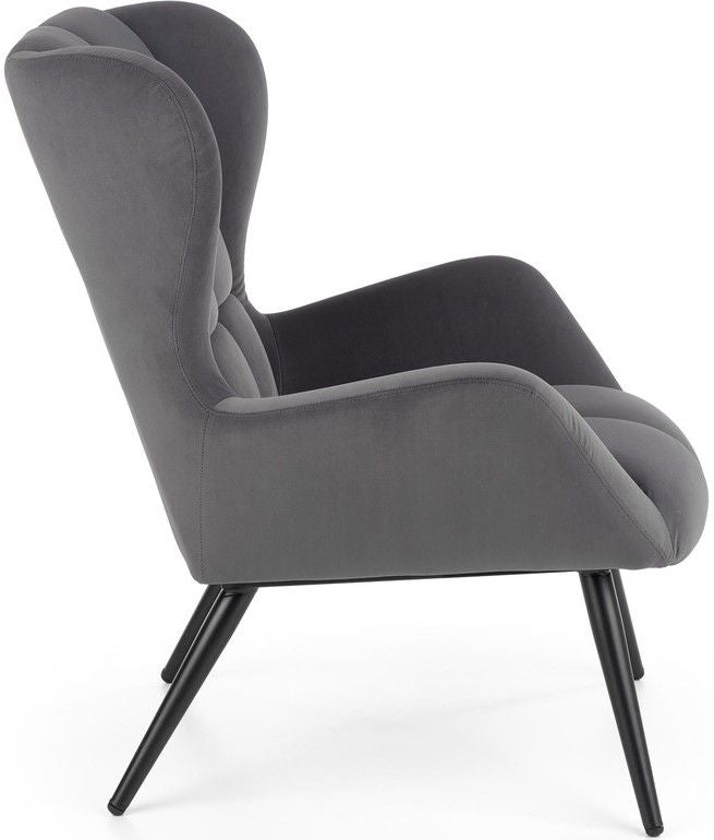Lounge Chair Alghero | size: Width: 75cm, Height: 91cm, Depth: 86cm | color: Gray | image: 2 | variant: 1002839