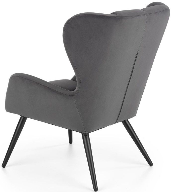 Lounge Chair Alghero | size: Width: 75cm, Height: 91cm, Depth: 86cm | color: Gray | image: 3 | variant: 1002839