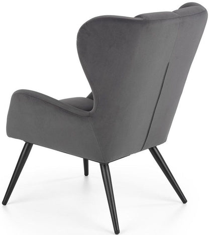 Lounge Chair Alghero | size: Width: 75cm, Height: 91cm, Depth: 86cm | color: Gray | image: 3 | variant: 1002839