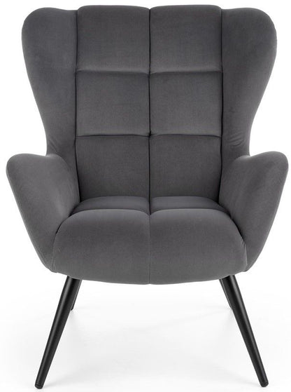 Lounge Chair Alghero | size: Width: 75cm, Height: 91cm, Depth: 86cm | color: Gray | image: 5 | variant: 1002839