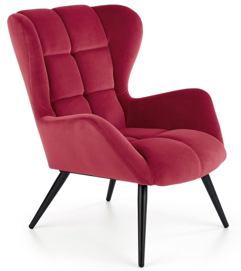 Lounge Chair Alghero | size: Width: 75cm, Height: 91cm, Depth: 86cm | color: Red | image: 1 | variant: 1002840