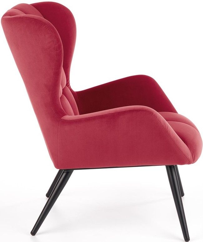 Lounge Chair Alghero | size: Width: 75cm, Height: 91cm, Depth: 86cm | color: Red | image: 2 | variant: 1002840