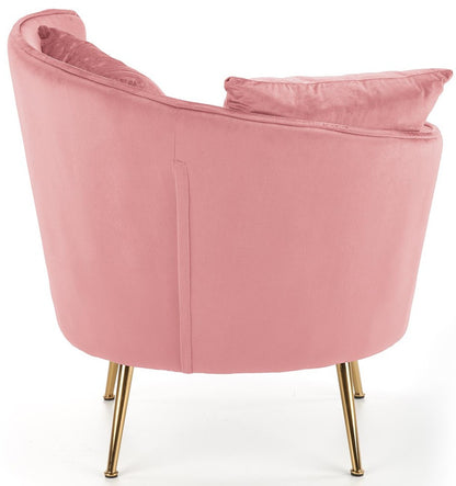 Lounge Chair Almond | size: Width: 90cm, Height: 87cm, Depth: 90cm | color: Pink | image: 5 | variant: 1004570