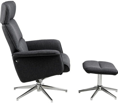 Lounge Chair Alura | size: Width: 74cm, Height: 102cm, Depth: 108cm | color: Gray | image: 3 | variant: 1012472