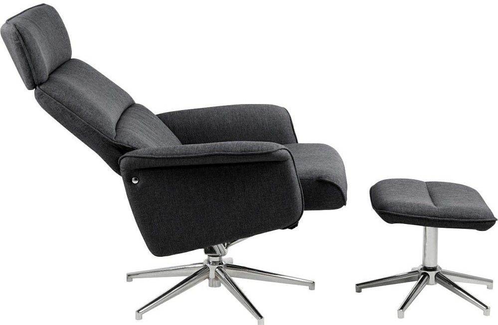 Lounge Chair Alura | size: Width: 74cm, Height: 102cm, Depth: 108cm | color: Gray | image: 4 | variant: 1012472