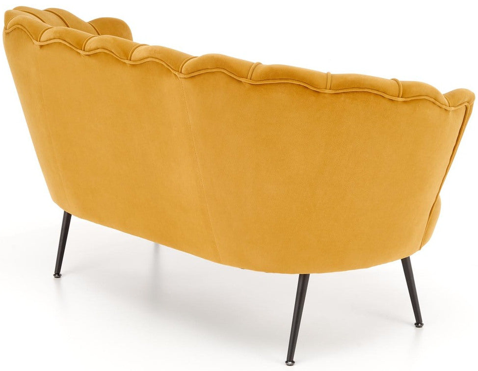 Lounge Chair Amorinito 2 XL | size: Width: 131cm, Height: 77cm, Depth: 77cm | color: Yellow | image: 3 | variant: 1016819