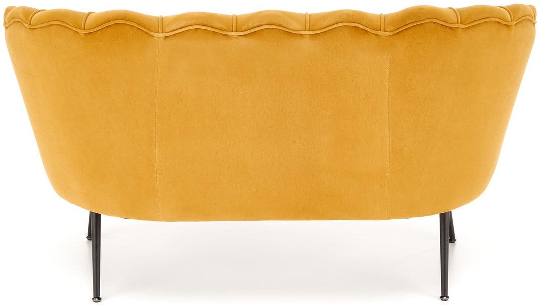Lounge Chair Amorinito 2 XL | size: Width: 131cm, Height: 77cm, Depth: 77cm | color: Yellow | image: 4 | variant: 1016819