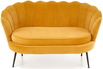 Lounge Chair Amorinito 2 XL | size: Width: 131cm, Height: 77cm, Depth: 77cm | color: Yellow | image: 5 | variant: 1016819