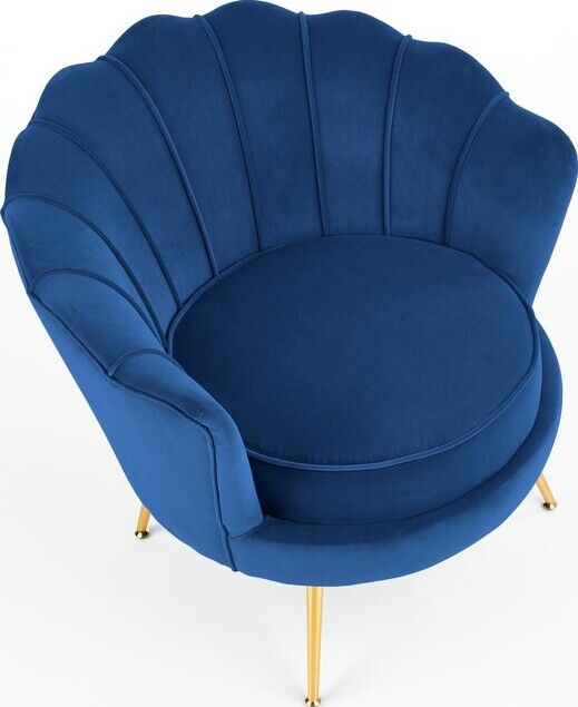 Lounge Chair Amorinito | size: Width: 81cm, Height: 77cm, Depth: 77cm | color: Blue | image: 5 | variant: 1004580