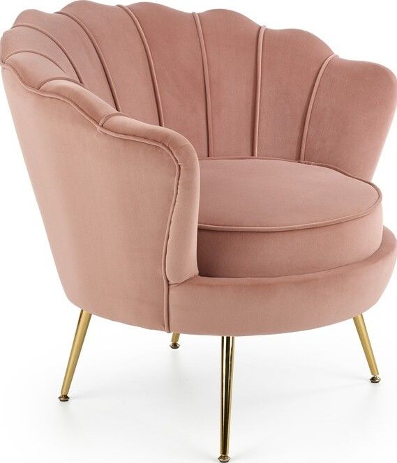 Lounge Chair Amorinito | size: Width: 81cm, Height: 77cm, Depth: 77cm | color: Pink | image: 1 | variant: 1004578