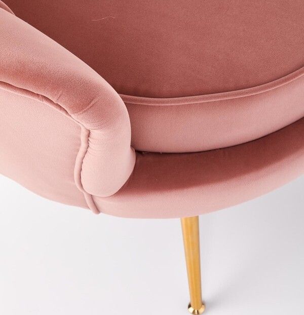 Lounge Chair Amorinito | size: Width: 81cm, Height: 77cm, Depth: 77cm | color: Pink | image: 4 | variant: 1004578