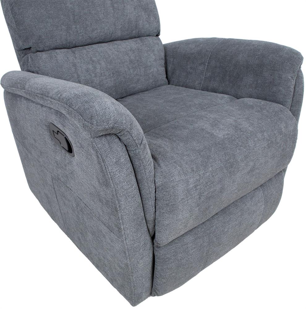 Lounge Chair Ashford | size: Width: 79cm, Height: 105cm, Depth: 86cm | color: Gray | image: 7 | variant: 1000927