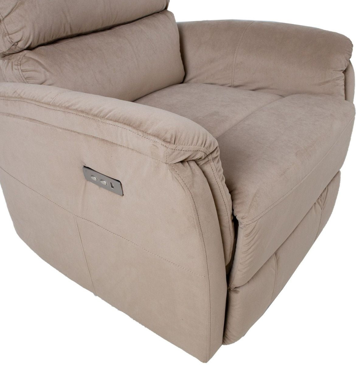 Lounge Chair Ashford | size: Width: 86cm, Height: 105cm, Depth: 79cm | color: Brown | image: 8 | variant: 1000925