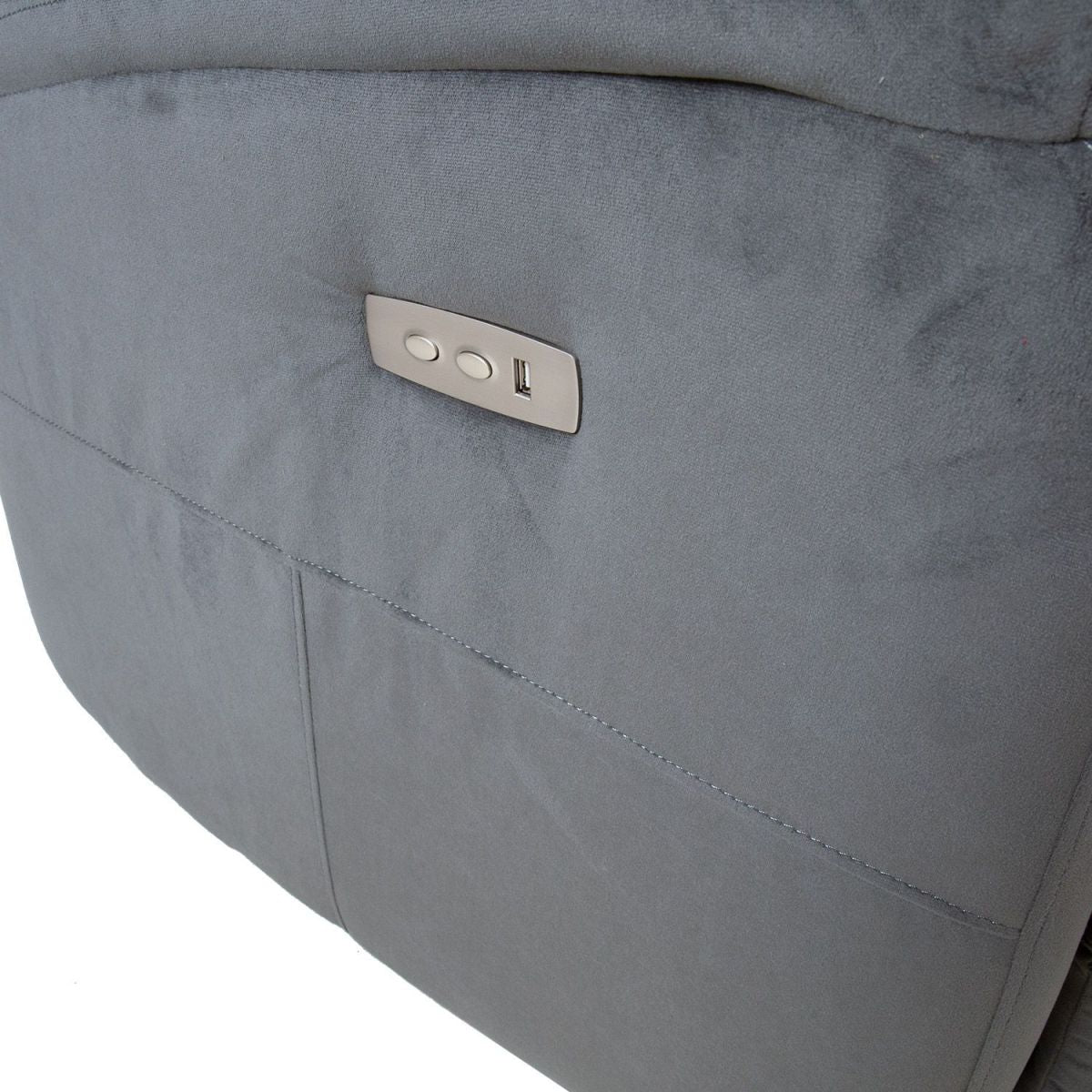Lounge Chair Ashford | size: Width: 86cm, Height: 105cm, Depth: 79cm | color: Gray | image: 8 | variant: 1000923