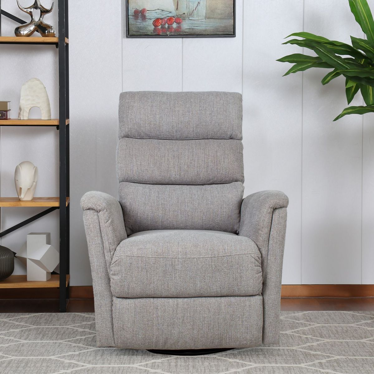 Lounge Chair Ashford | size: Width: 86cm, Height: 105cm, Depth: 79cm | color: Gray | image: 8 | variant: 1000926