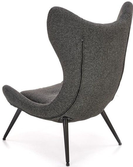 Lounge Chair Atlantis | size: Width: 77cm, Height: 106cm, Depth: 80cm | color: Gray | image: 3 | variant: 1012509