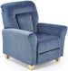 Lounge Chair Bard | size: Width: 90cm, Height: 102cm, Depth: 90cm | color: Blue | image: 1 | variant: 1004590