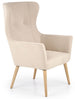 Lounge Chair Bari | size: Width: 73cm, Height: 99cm, Depth: 76cm | color: Beige | image: 0 | variant: 1002728
